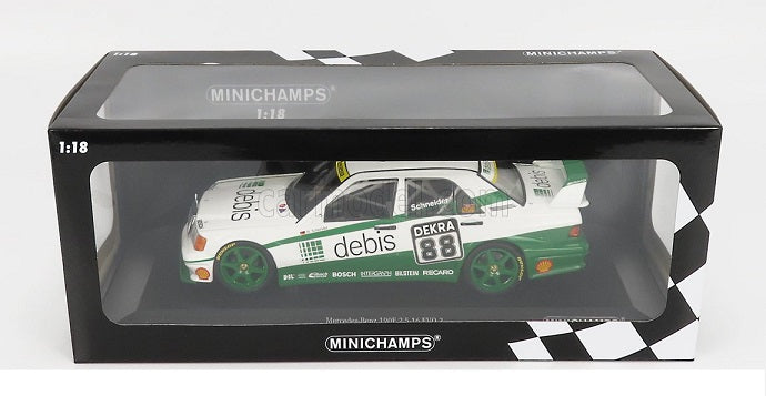 Mercedes-Benz 190E 2.5-16 EVO 2 Team Zackspeed - Bernd Schneider 1/300pcs - 1/18 Minichamps