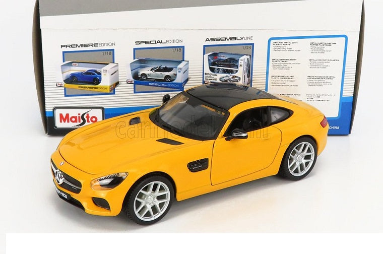 Mercedes AMG GT galben - 1/24 Maisto