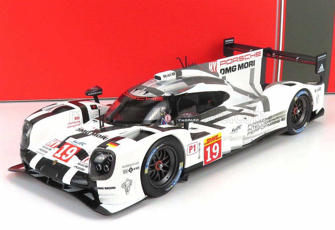 Porsche 919 Hybrid #19 N.Hulkenberg - E.Bamber - N.Tandy 1000km Spa 2015 - 1/18 IxoModels