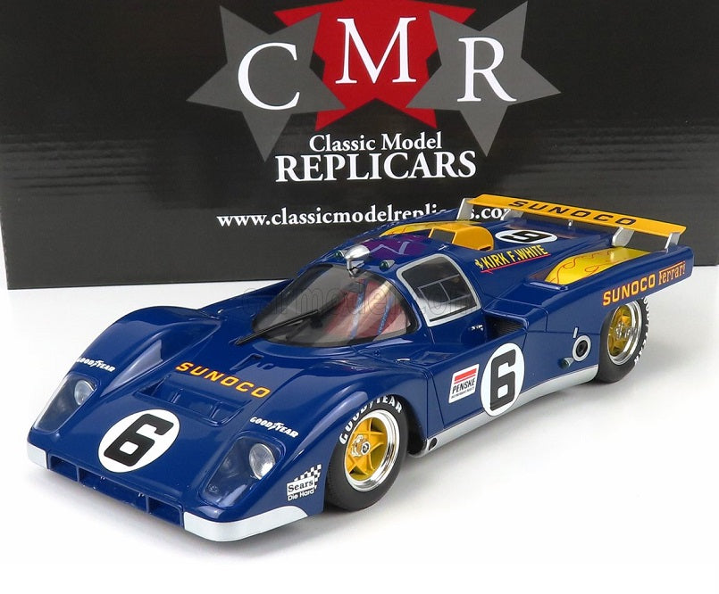 Ferrari 512M N6 Sunoco 3rd place 24h Daytona 1971 - 1/18 CMR