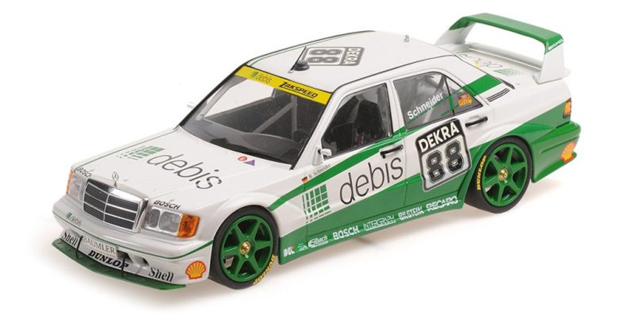 Mercedes-Benz 190E 2.5-16 EVO 2 Team Zackspeed - Bernd Schneider 1/300pcs - 1/18 Minichamps