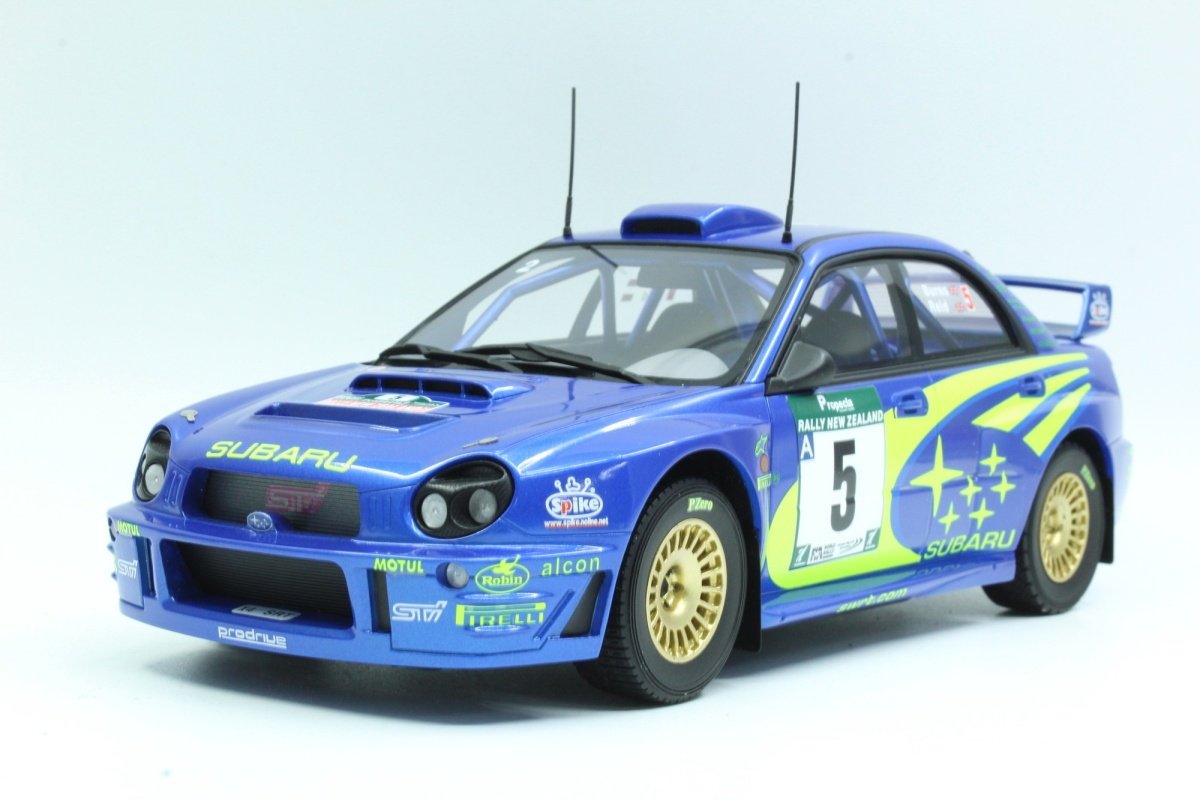 Subaru Impreza S7 WRC Rally New Zealand 2001- 1/24 Altaya