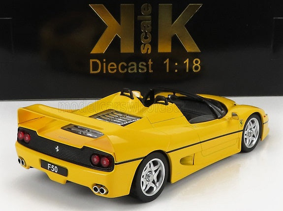 Ferrari F50 galben decapotabil - 1/18 KKScale