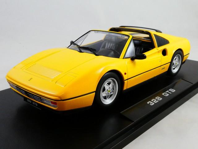 Ferrari 328 GTS galben - 1/18 KKScale