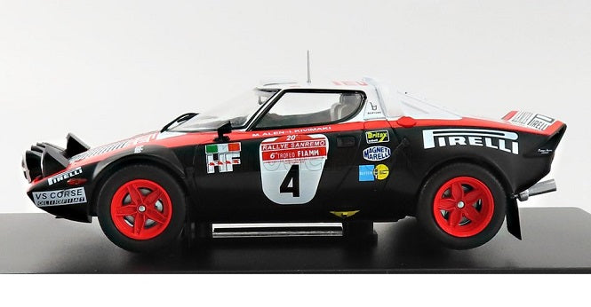 Lancia Stratos HF Alen- Kivimaki Rallye Sanremo 1978 - 1/24 Altaya