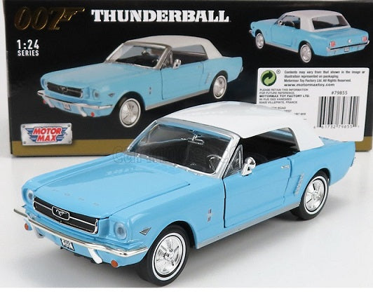 Ford Mustang 1964 James Bond 007 Thunderball  - 1/24 Motormax