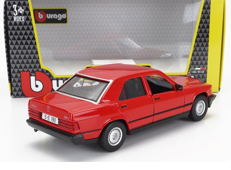 Mercedes-Benz 190 E 2.6 (rosu) - 1/24 Bburago