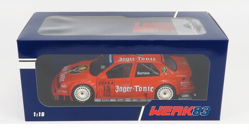 Alfa Romeo 155 V6 Ti DTM/ITC #19 portocalie - 1/18 Werk83