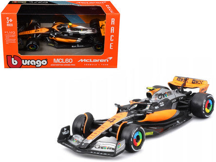 Formula1 Lando Norris McLaren MCL60 #4 2nd British GP 2023 - 1/43 Bburago