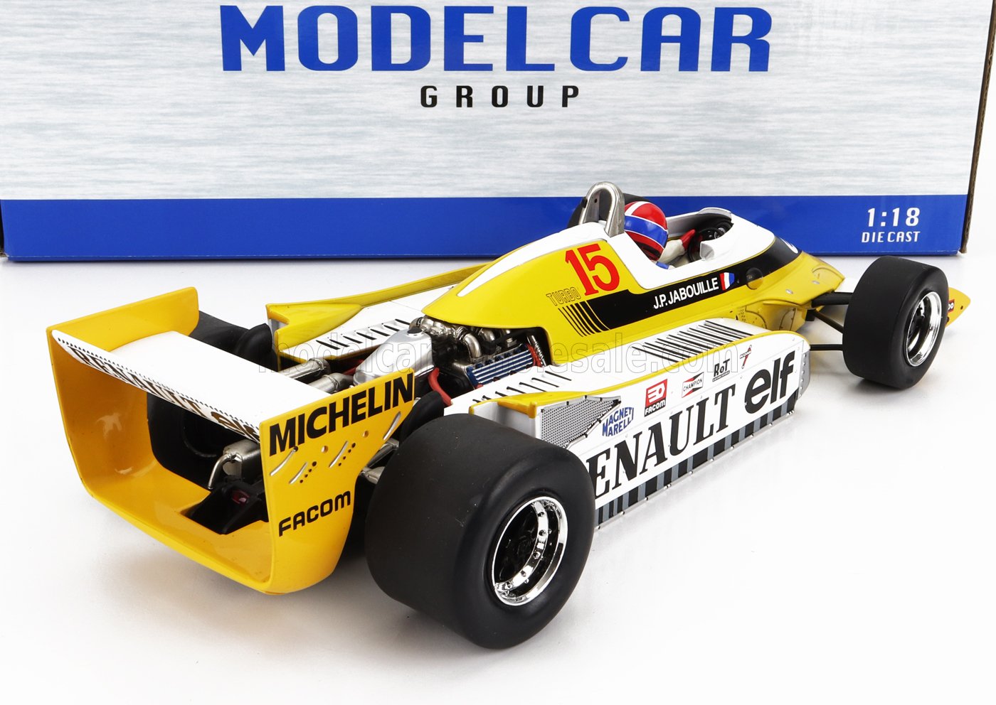 Formula 1 Renault RS10 #15 French GP 1979 - 1/18 Model Car Group