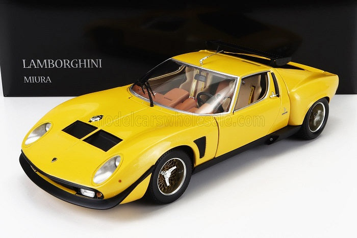 Lamborghini Miura SVR galben/negru - 1/18 Kyosho