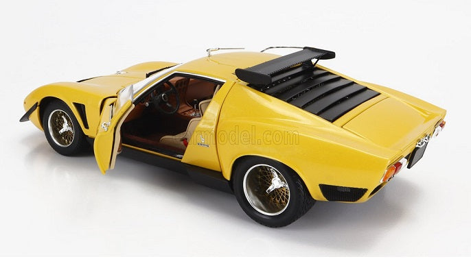 Lamborghini Miura SVR galben/negru - 1/18 Kyosho