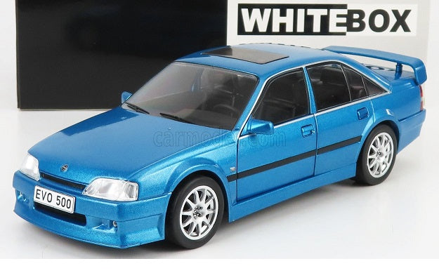 Opel Omega Evolution 500 albastru - 1/24 Whitebox