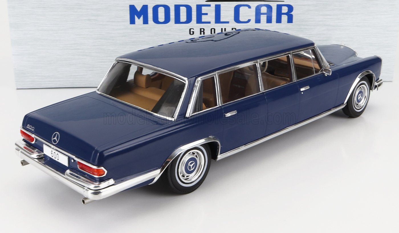 Mercedes-Benz 600 bleumarin - 1/18 Model Car Group