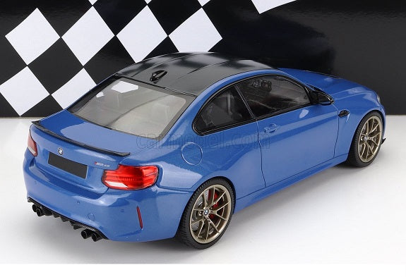 BMW M2 CS 2020 albastru metalic - 1/18 Minichamps