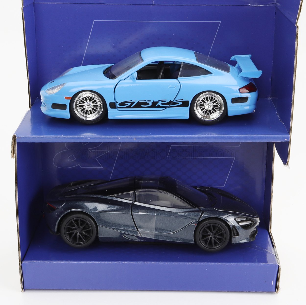 Set 2 machete Porsche 911 Gt3 Rs si McLaren 720s  Fast&Furious- 1/32 Jada