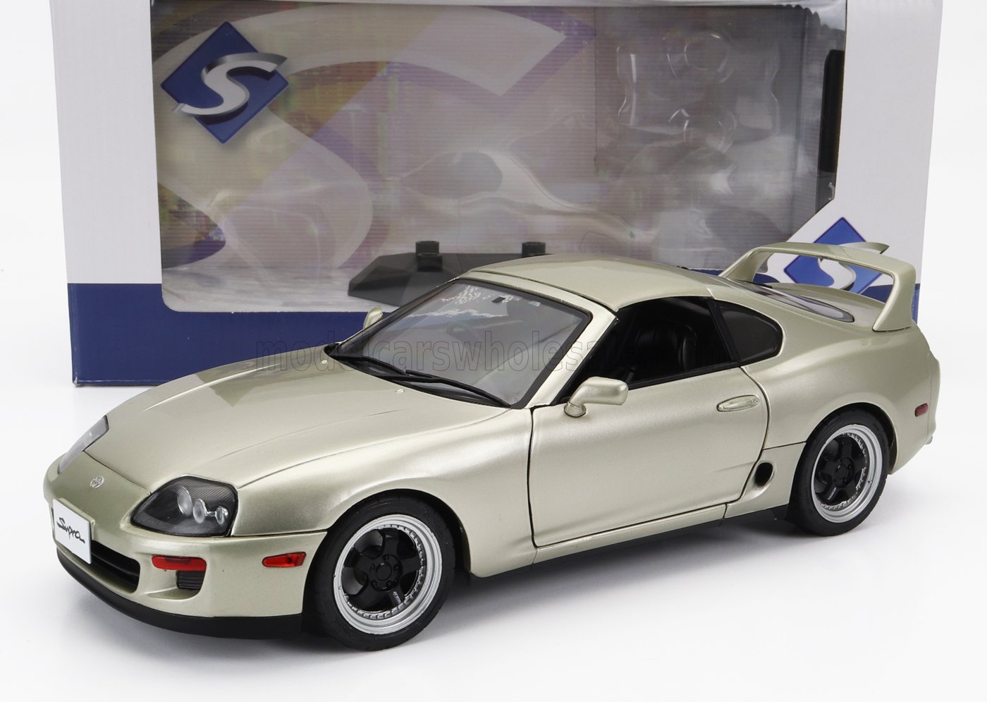 Toyota Supra MK4 Targa roof quicksilver fx 1998 - 1/18 Solido