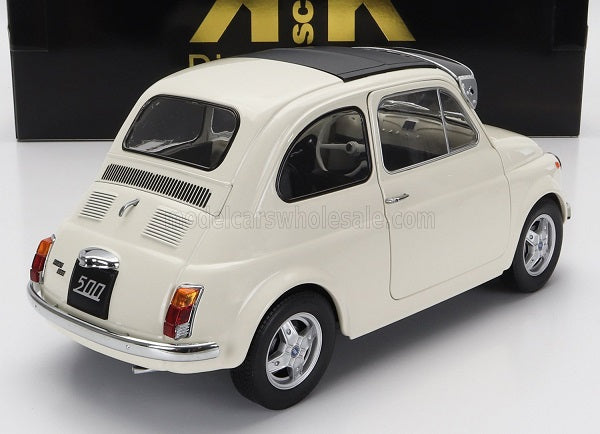 Fiat 500 F 1968 Custom crem - 1/12 KK-Scale