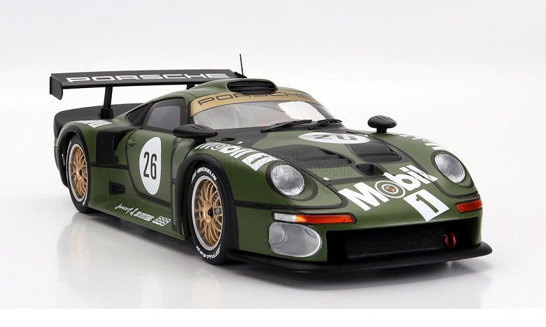 Porsche 911 Gt1 #26 Essais Prequalifiying 24h Le Mans 1996 - 1/18 Werk83