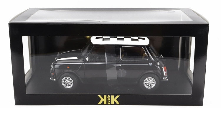 Macheta Mini Cooper negru cu volan pe stanga - 1/12 KK-Scale