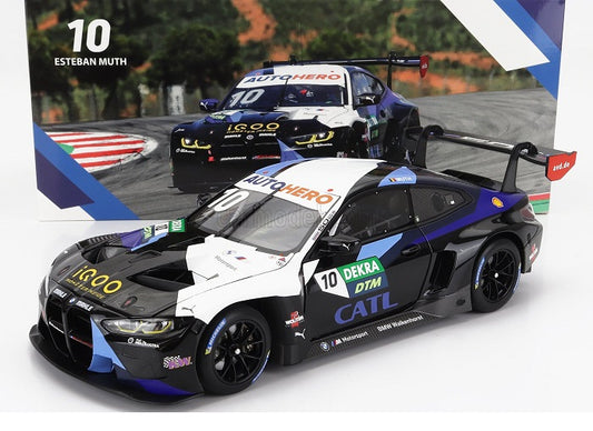 BMW M4 Gt3 Walkenhorst Motorsport Esteban Muth DTM 2022 #10 - 1/18 Minichamps