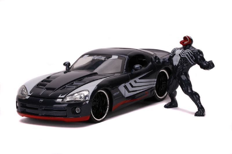 Dodge Viper cu figurina metalica Venom - 1/24 JADA