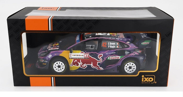 Ford Puma Rally 1 #42 Rally Sardegna 2022 - 1/18 Ixo Models