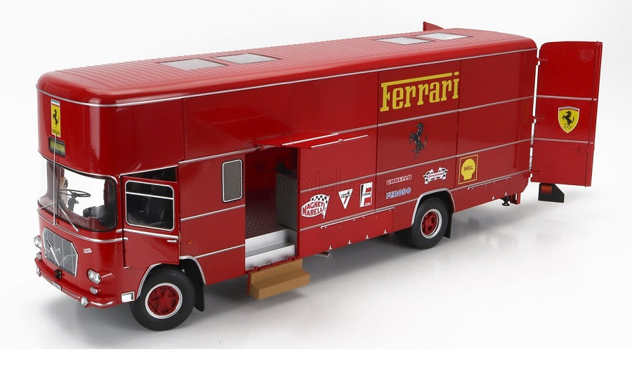 SET 3 Machete - Camion Fiat OM 150 Rolfo Racetruck 1967 cu 2 machete Ferrari - 1/18 Cmr / Werk83