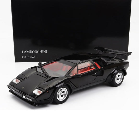 Lamborghini Countach LP 5000 quattrovalvole negru - 1:18 Kyosho