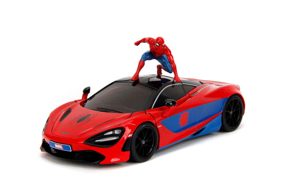 McLaren  720S si figurina Spider-man - 1/24 Jada