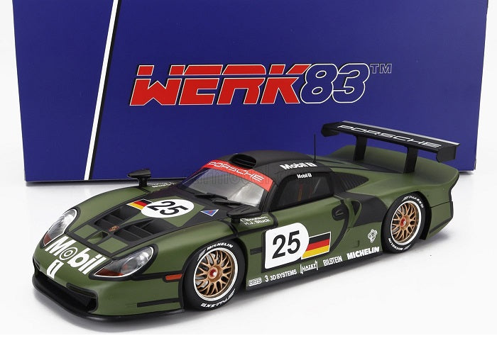 Porsche 911 GT1 #25 Prequalifiying 24h Le Mans 1997 - 1/18 Werk83