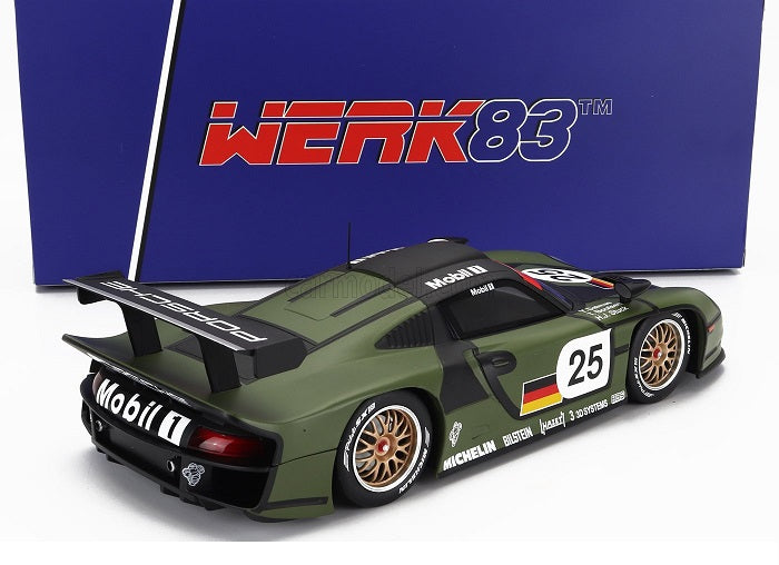 Porsche 911 GT1 #25 Prequalifiying 24h Le Mans 1997 - 1/18 Werk83