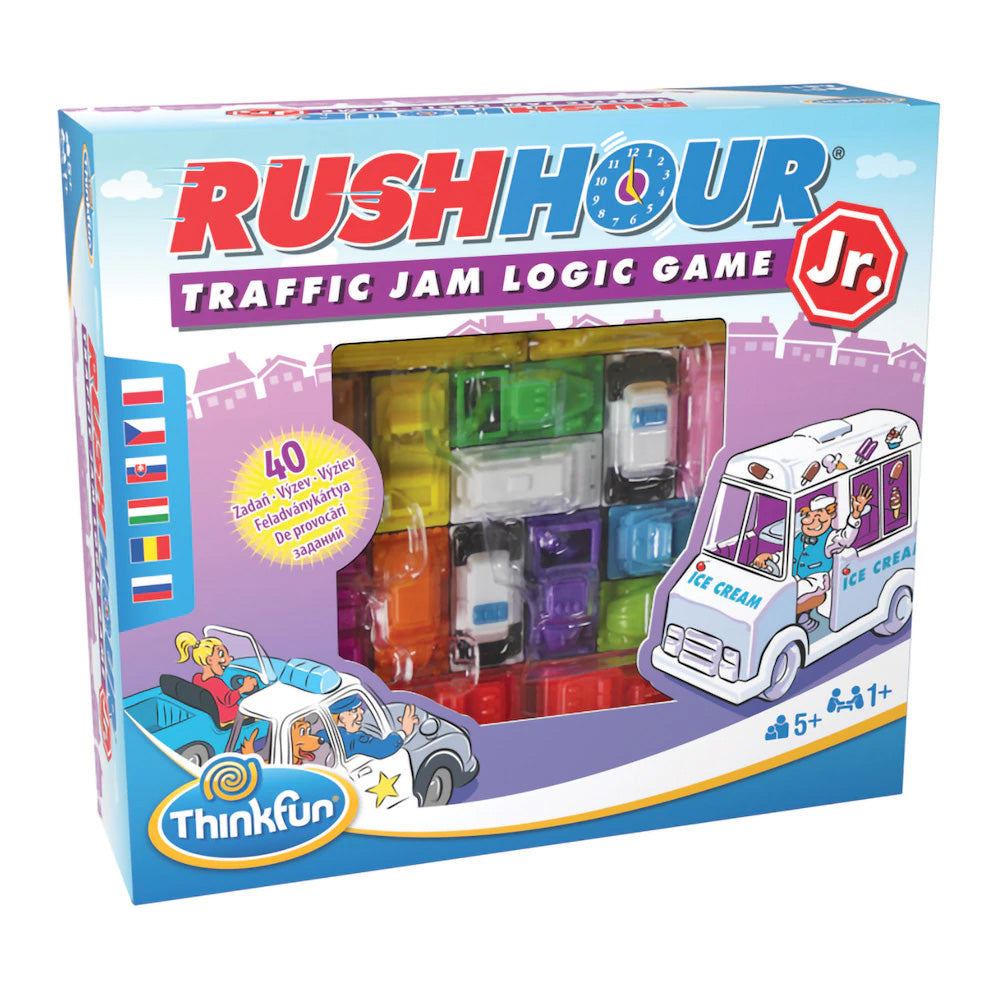 Joc educativ - Rush Hour Traffic Jam Logic Game Jr.