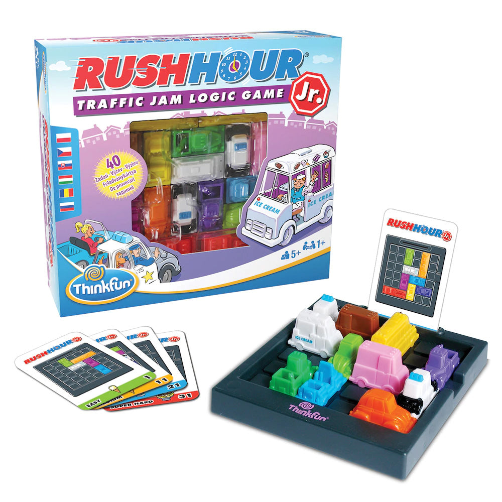 Joc educativ - Rush Hour Traffic Jam Logic Game Jr.