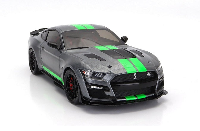 Ford Shelby GT500 gri/verde - 1/18 Solido