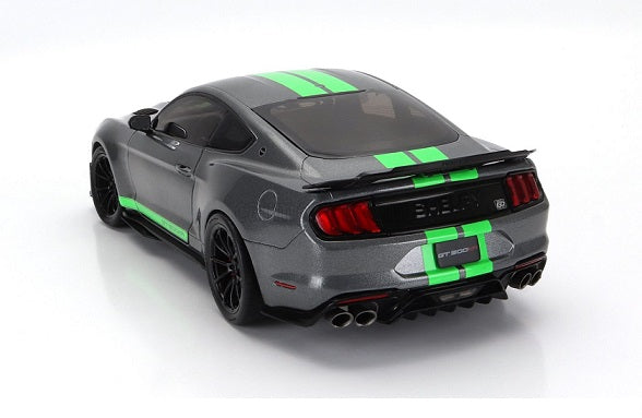 Ford Shelby GT500 gri/verde - 1/18 Solido