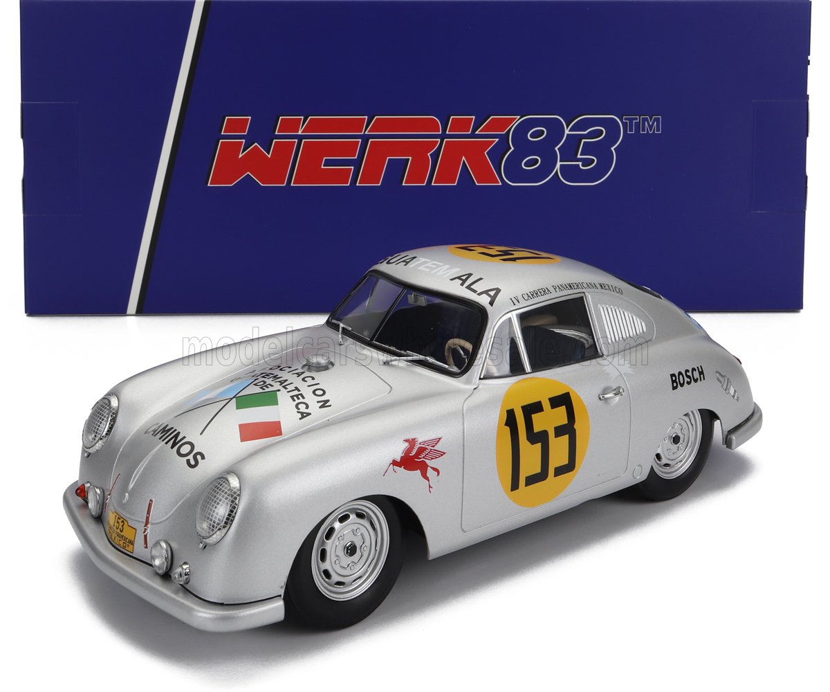 Porsche 356 SL Carrera Panamericana 1953 Contreras Alfonso - 1/18 Werk83