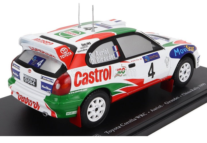 Toyota Corolla WRC Auriol - Giraudet China Rally 1999 - 1/24 Altaya