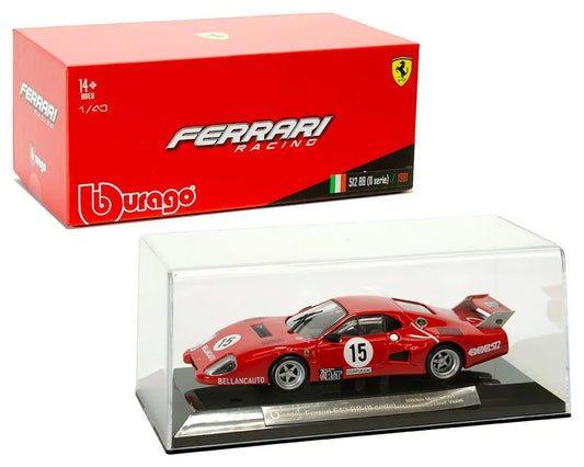 Ferrari 512 BB II series 1981 cu vitrina plexiglass - 1/43 Bburago