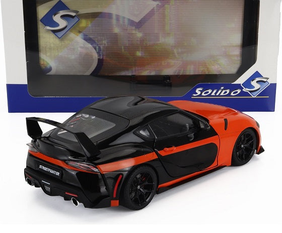 Toyota GR Supra 2024 orange streetfighters - 1/18 Solido