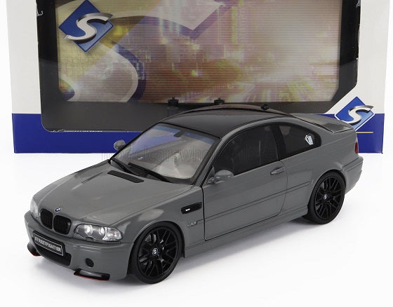 BMW E46 M3 Coupe 2000 gri - 1/18 Solido