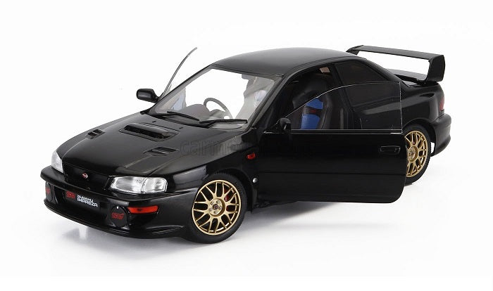 Subaru Impreza 22B 1998 negru - 1/18 Solido