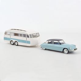 Set 2 machete Citroen DS19 1959 si Caravane Henon - 1/18 Norev