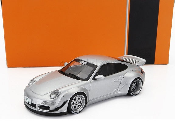 Porsche RWB 997 argintiu - 1/18 Ixo Models