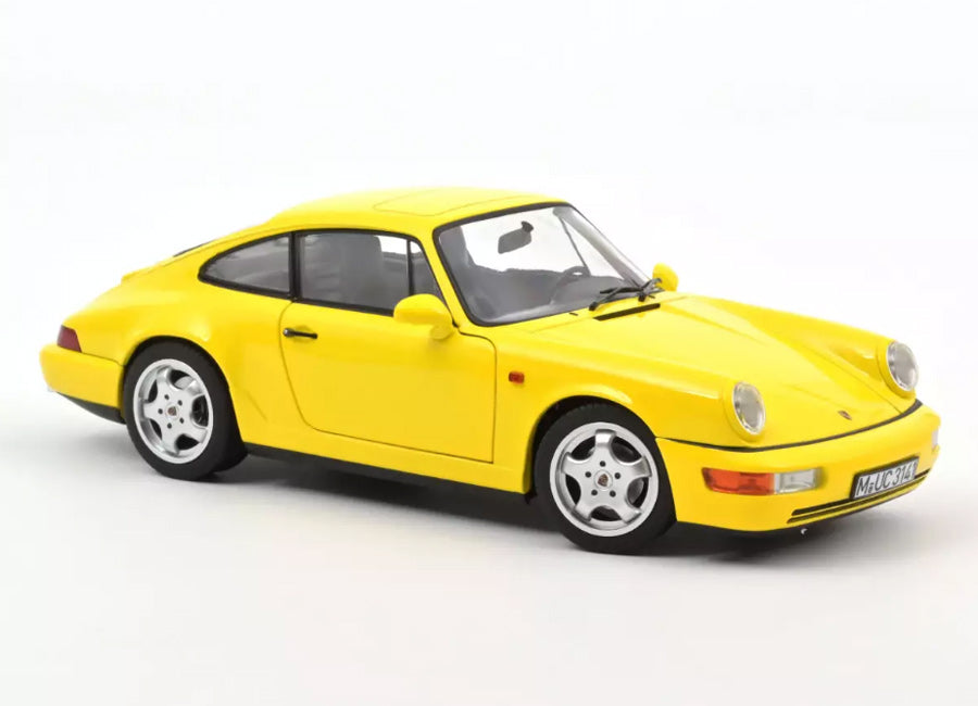 Porsche 911 Carrera 2 1992 galben - 1/18 Norev