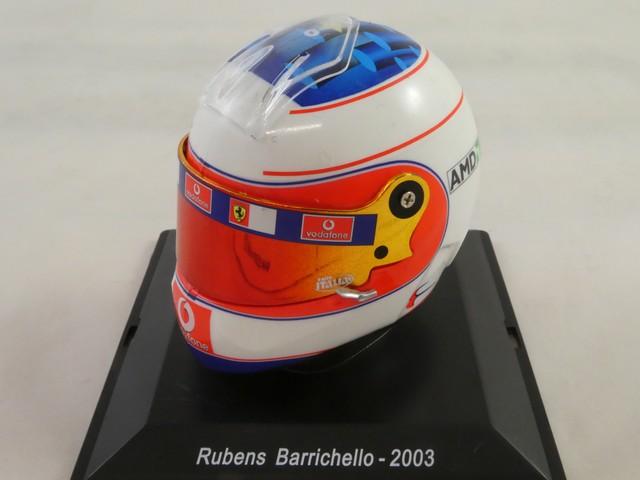 Casca Rubens Barrichello 2003 - 1/5 Spark