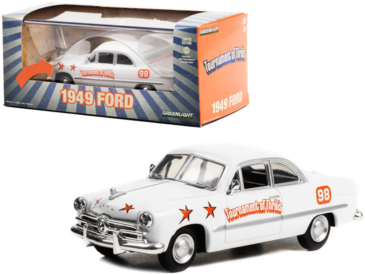 Ford 1949 Tournament of Thrills cu vitrina plexiglass - 1/43 Greenlight