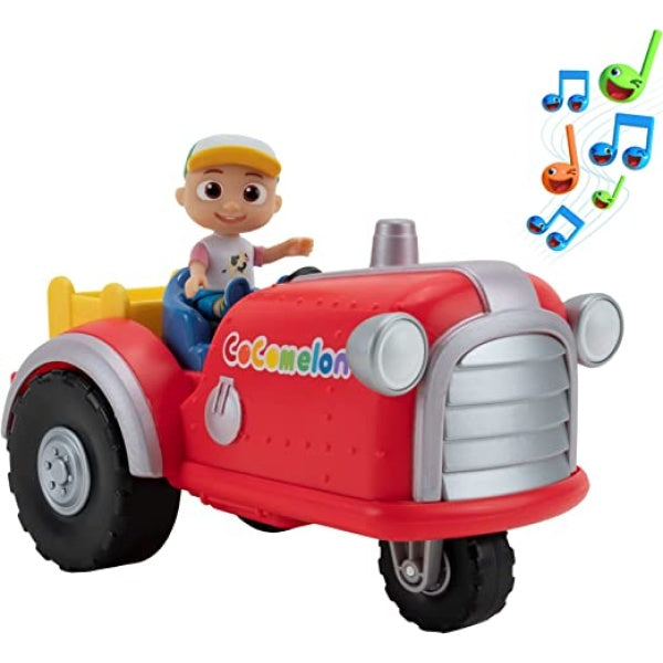 Tractor muzical cu Figurina JJ CoComelon