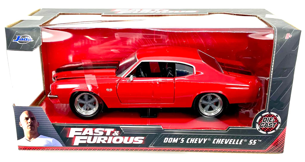 Chevrolet Chevelle SS Dom's rosu Fast&Furious - 1/32 Jada