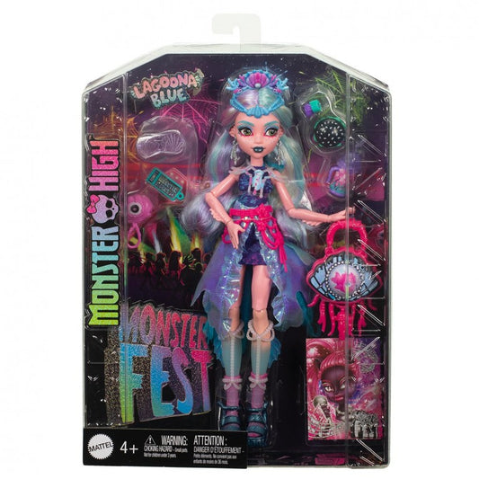 Papusa Lagoona Blue 30cm cu accesorii - Monster High